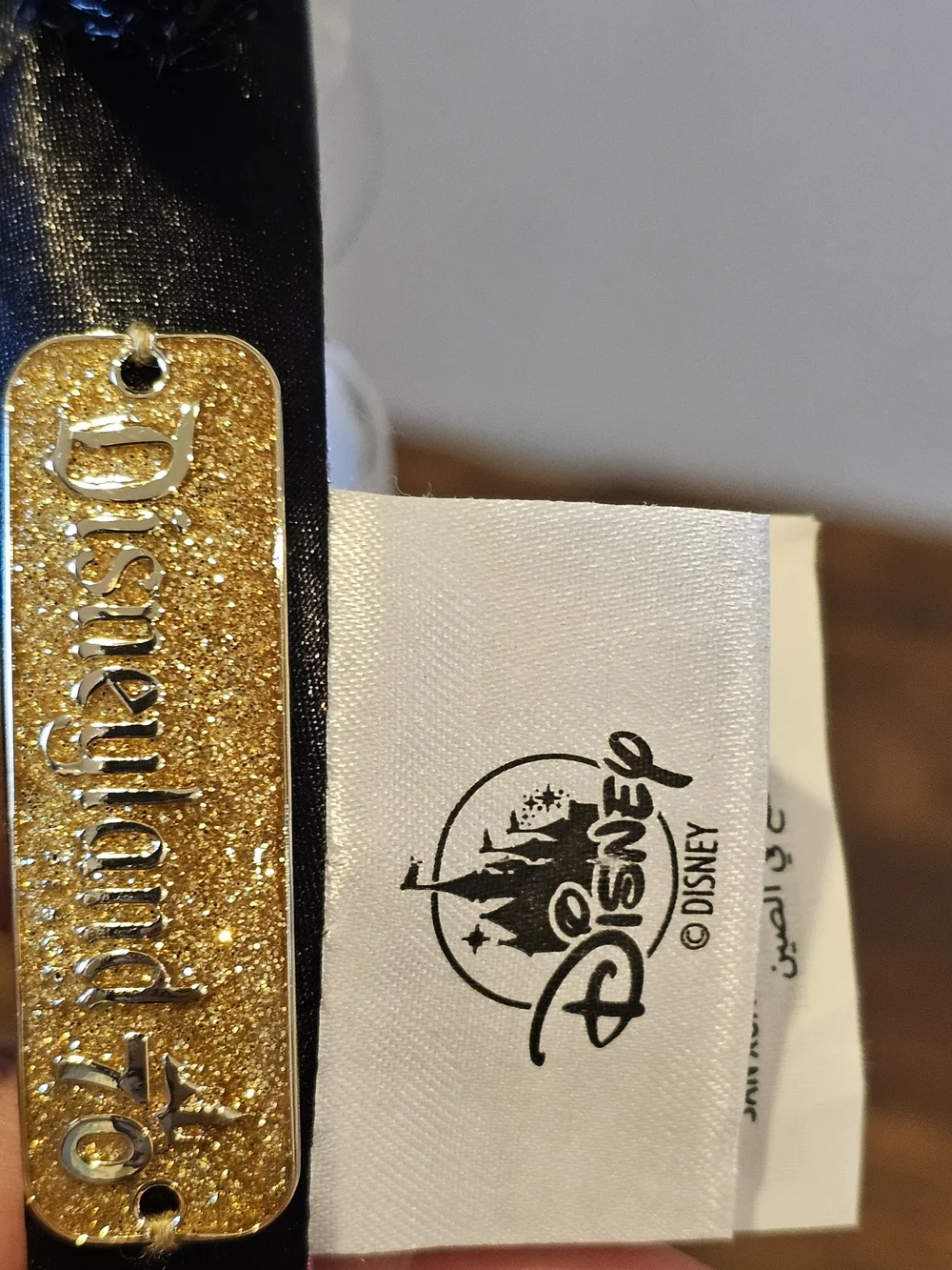 Disney sparkly black